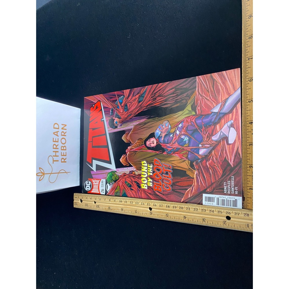 Titans #26 Comic Book Bound by the Blood Cult DC Comics Superhero Collectible‎